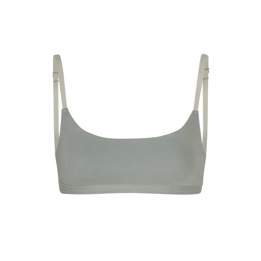 SKIMS COTTON JERSEY SCOOP BRALETTE - Medium